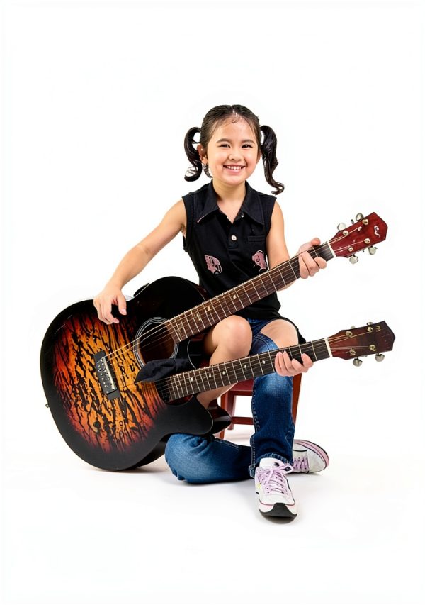 Guitar Book for Kids by Steeplechase Arts – 80 Page Beginner Guide-0