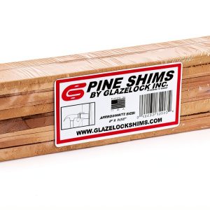 Wood Shims 2-12 Packs by Glazelock – 24 Piece Made in USA-0
