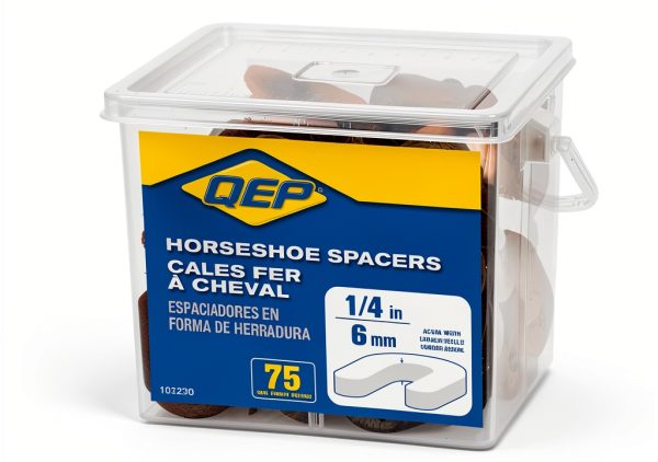 1/4" Horseshoe Shims 75/tub-0