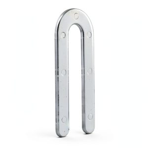 CRL Clear 1/8" x 3-1/2" Plastic Horseshoe Shims - CHS18 - Pack of 100-0